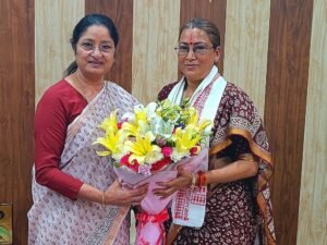 कैबिनेट मंत्री रेखा आर्या ने नई दिल्ली में केंद्रीय महिला एवं बाल विकास मंत्री से की शिष्टाचार भेंट। WWW.JANSWAR.COM